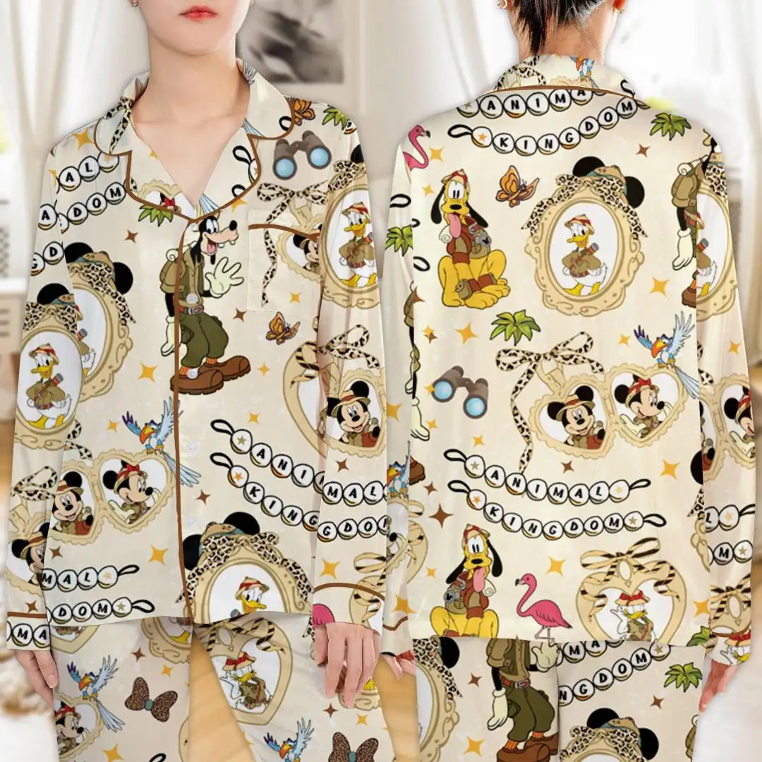 Mickey Christmas Family Pajamas Shirt Set