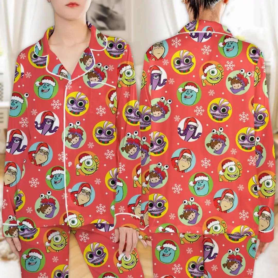 Monsters Inc Christmas Shirt for Family Holiday Pajamas