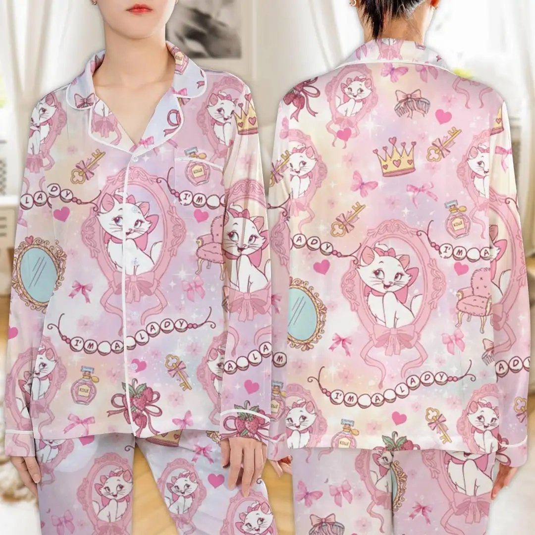 Disneyland Marie Cat Christmas Shirt for Women