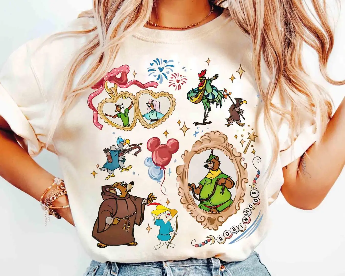 Disney Robin Hood Shirt for Family Birthday