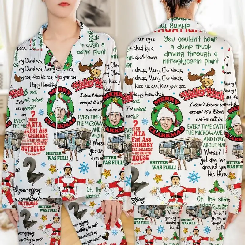 National Lampoon's Christmas Vacation Shirt Griswold Family Sleepwear