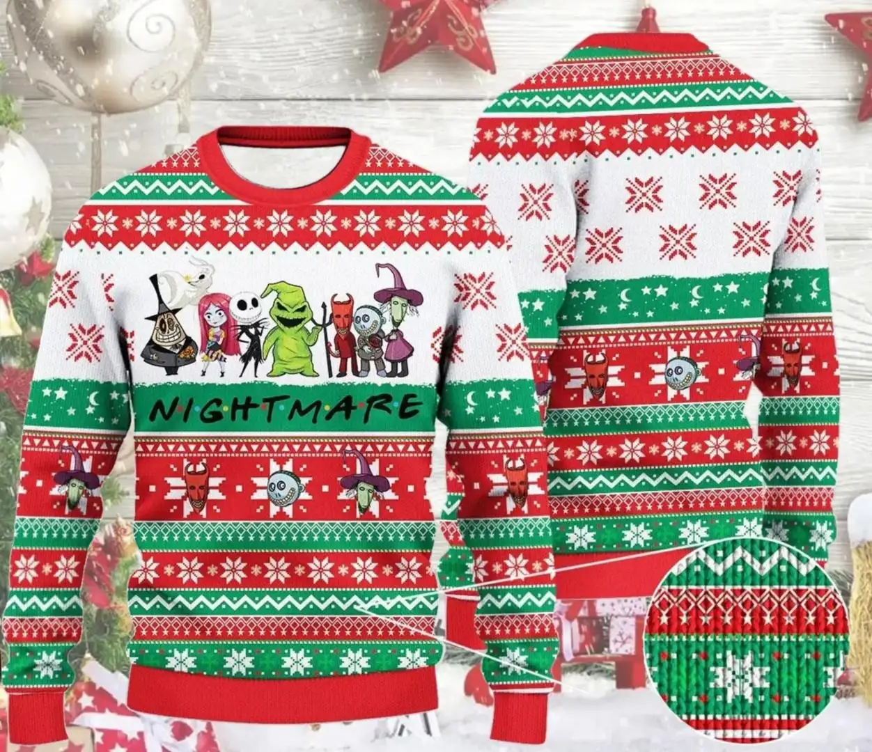 Nightmare Before Christmas Jack Skellington Shirt