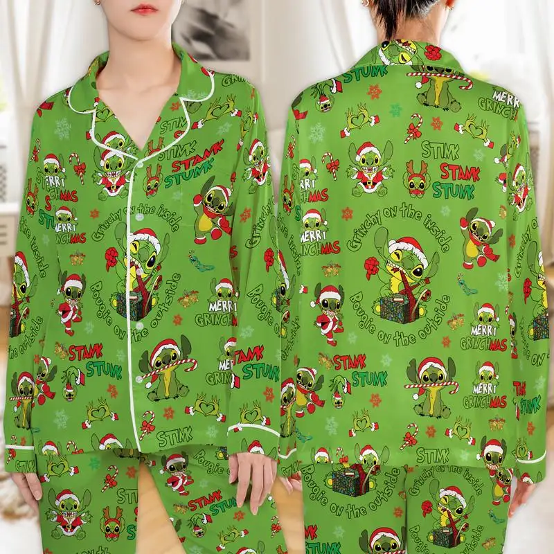 Disneyland Stitch Christmas Shirt for Women