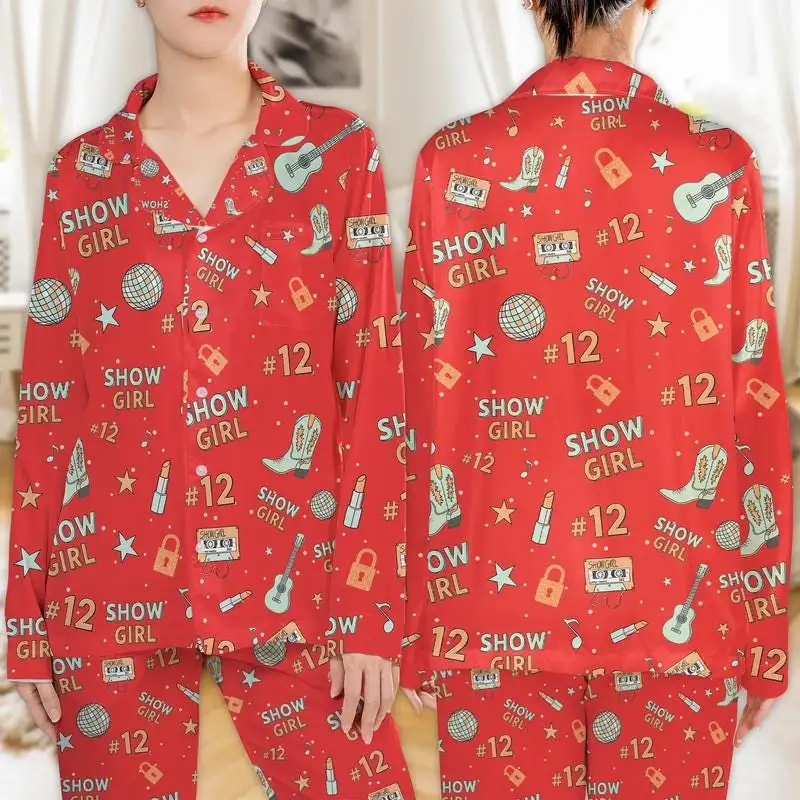 Showgirl Christmas Pajamas Shirt Fan Gift