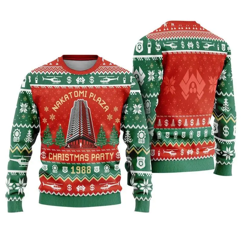 Die Hard Nakatomi Plaza Christmas Shirt