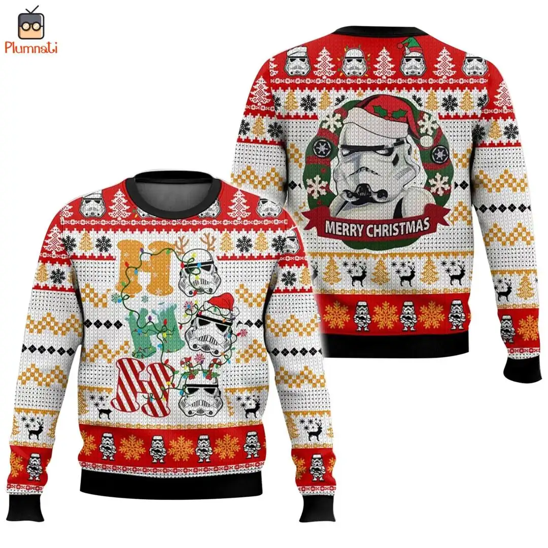 Star Wars Stormtrooper Ugly Christmas Shirt