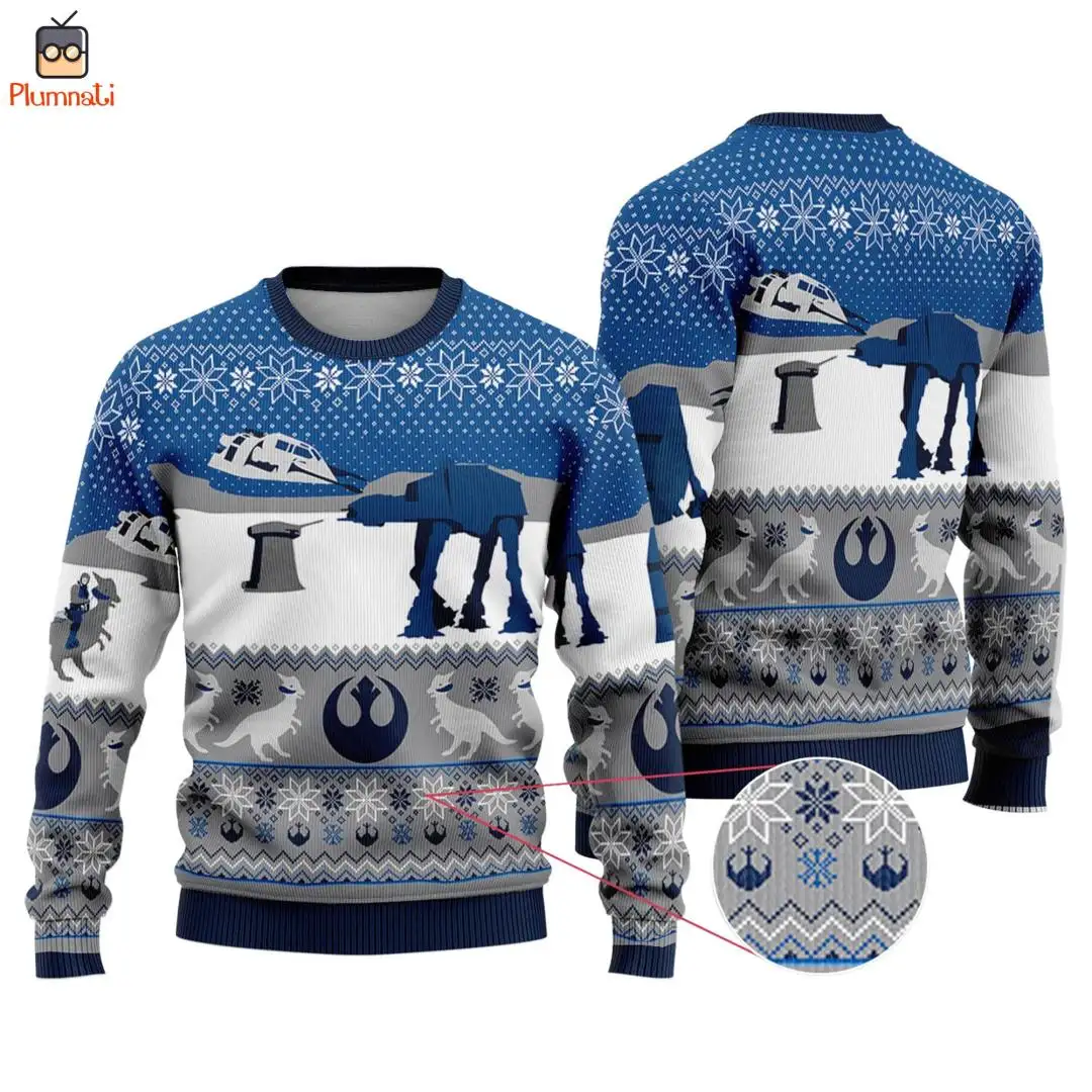 Star Wars AT-AT Walker Ugly Christmas Shirt