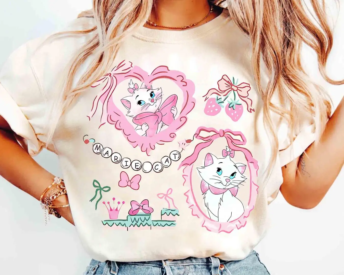Disney Aristocats Marie Cat Lover Shirt