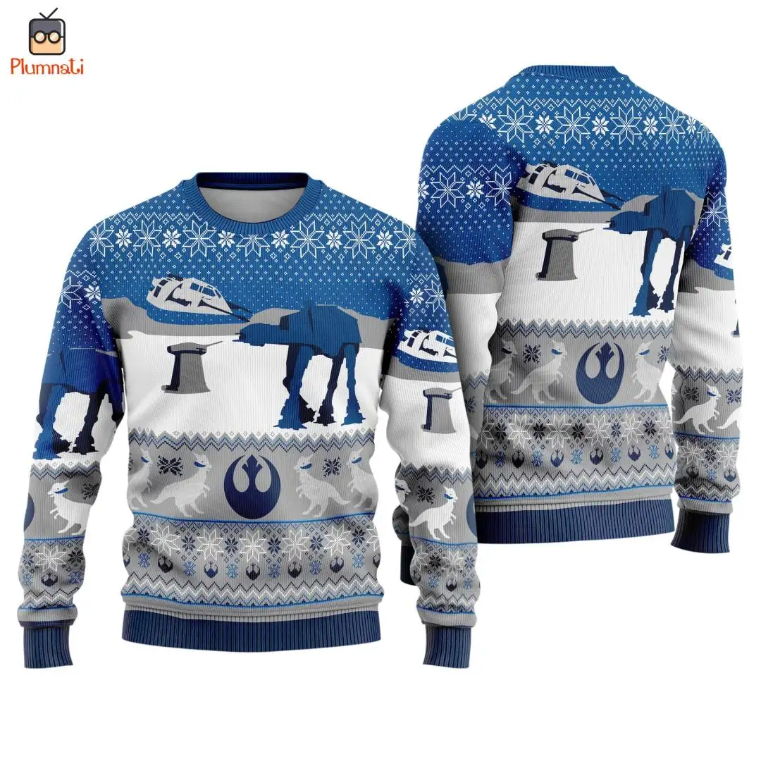 Star Wars AT-AT Walker Ugly Christmas Shirt for Men