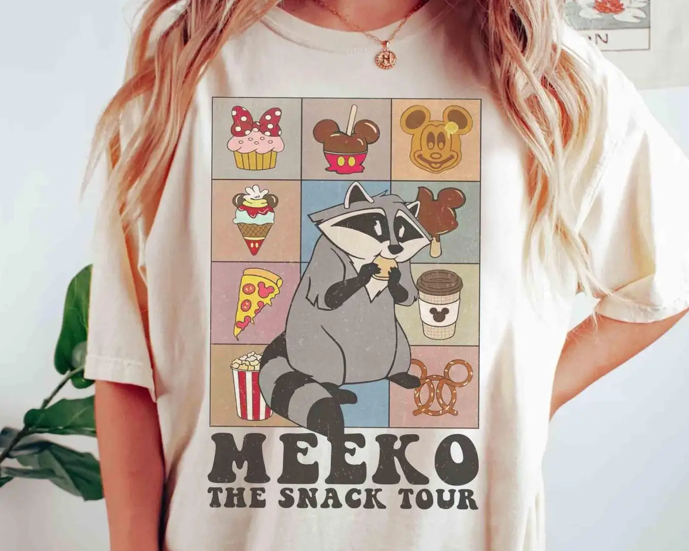 Vintage Disney Pocahontas Snack Tour Shirt