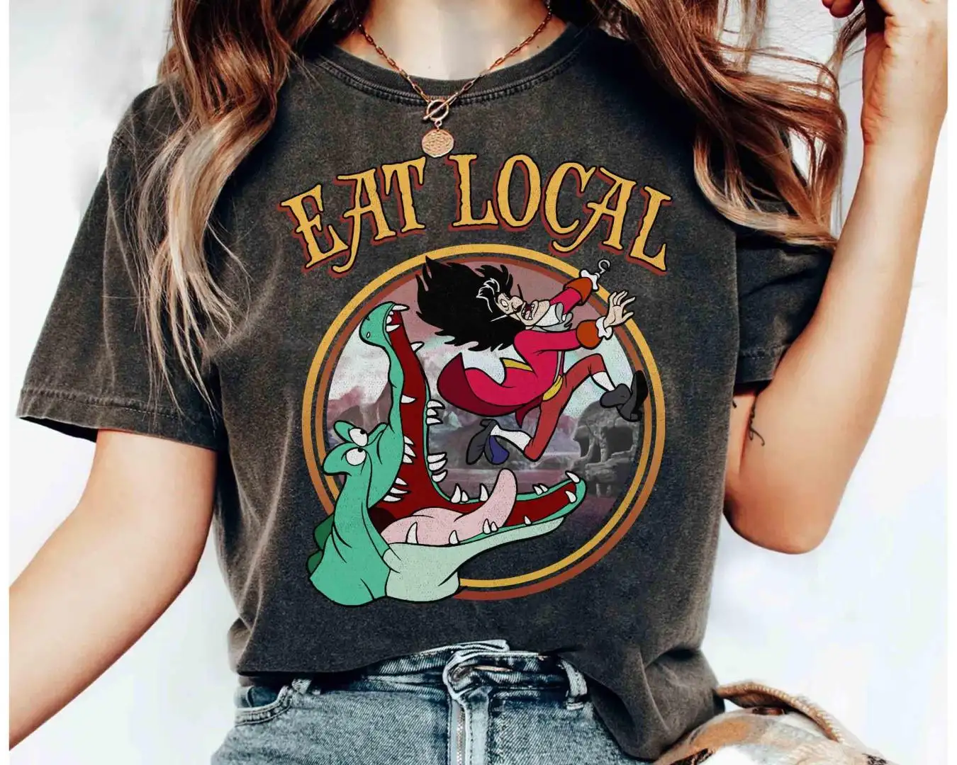 Disney Peter Pan Eat Local Shirt for Family Vacation