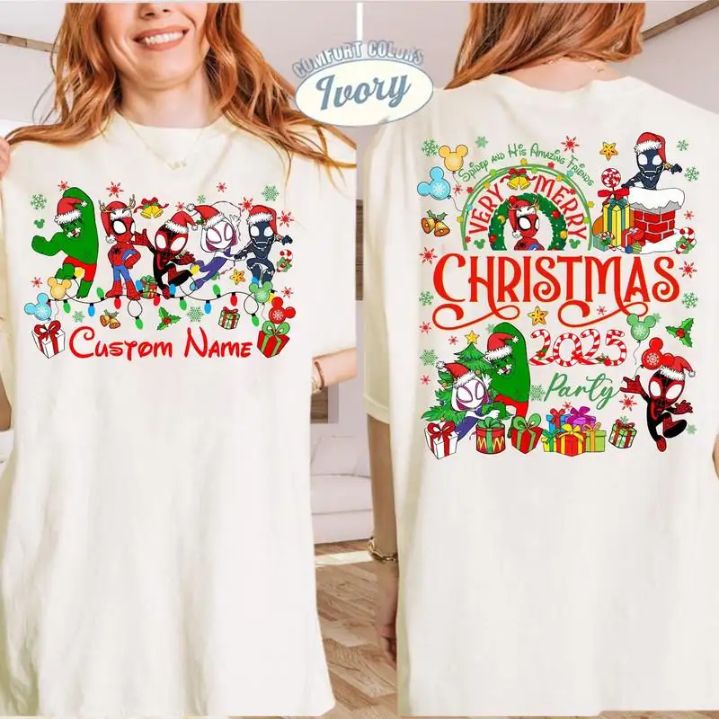 Spidey And His Amazing Friends Christmas Shirt