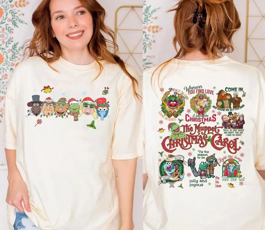 Muppet Christmas Carol Holiday Movie Shirt