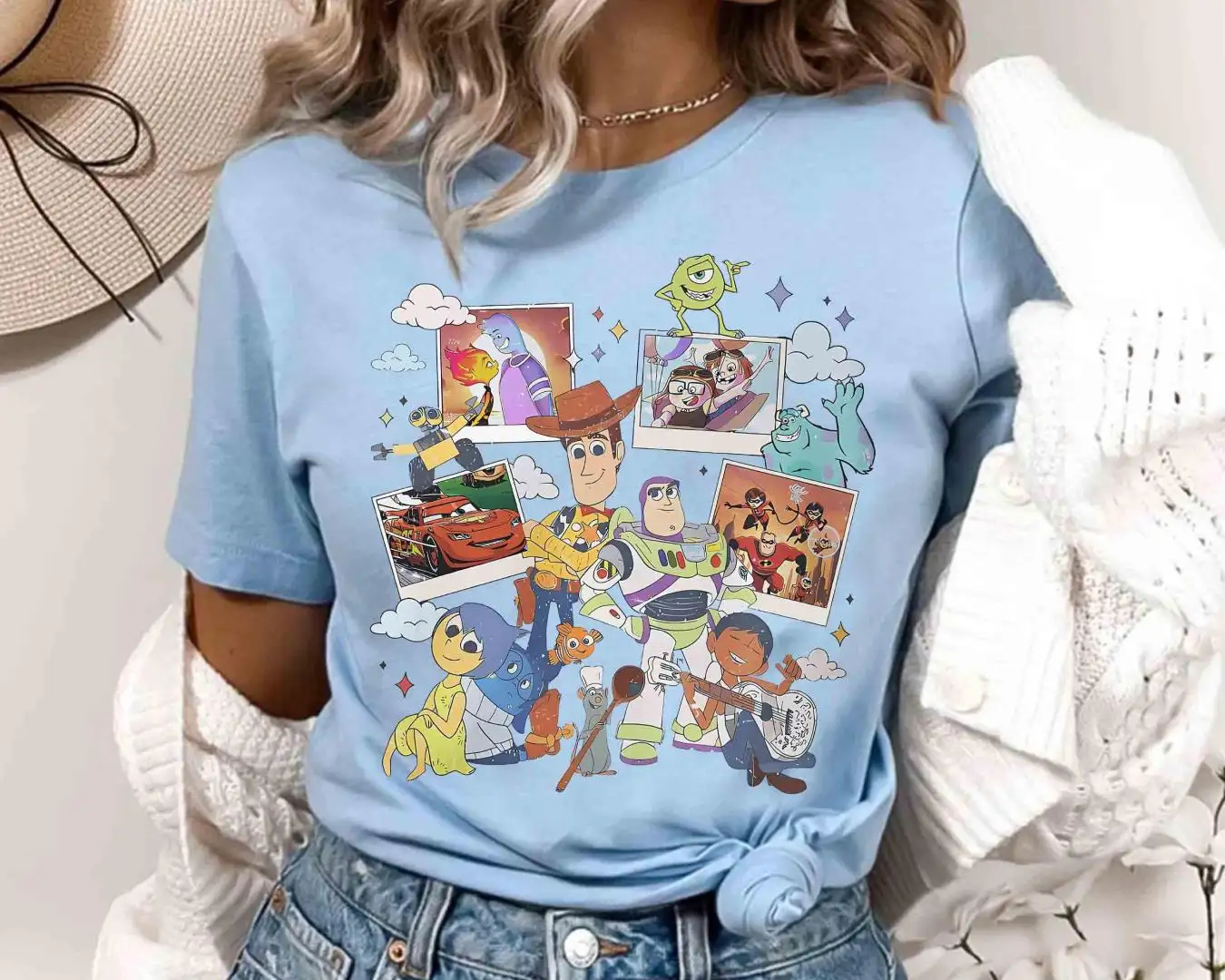 Vintage Disney Pixar Shirt for Vacation
