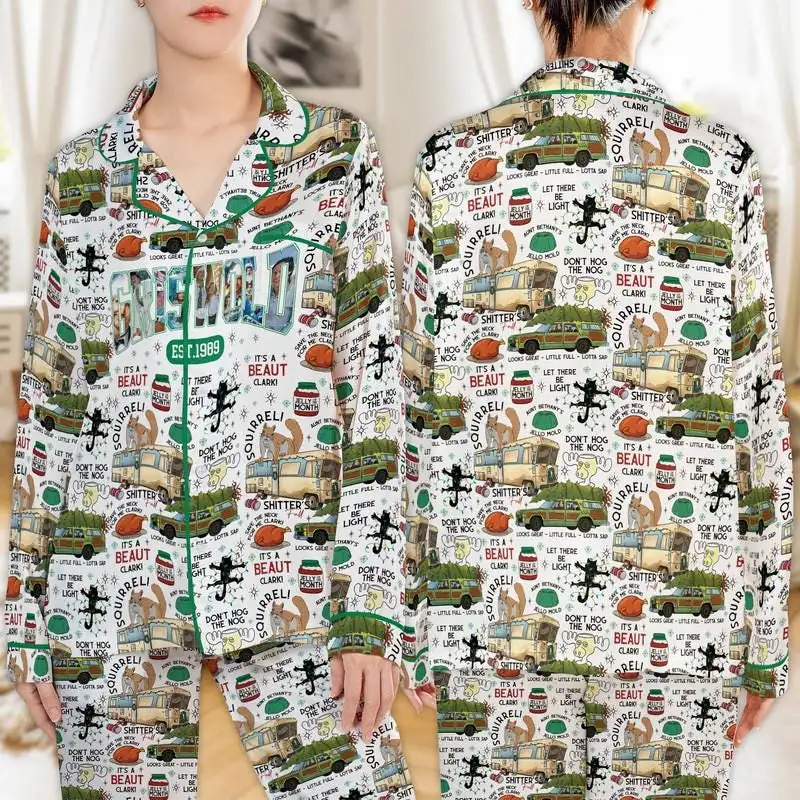 Griswold Christmas Tree Farm Family Pajama Shirt