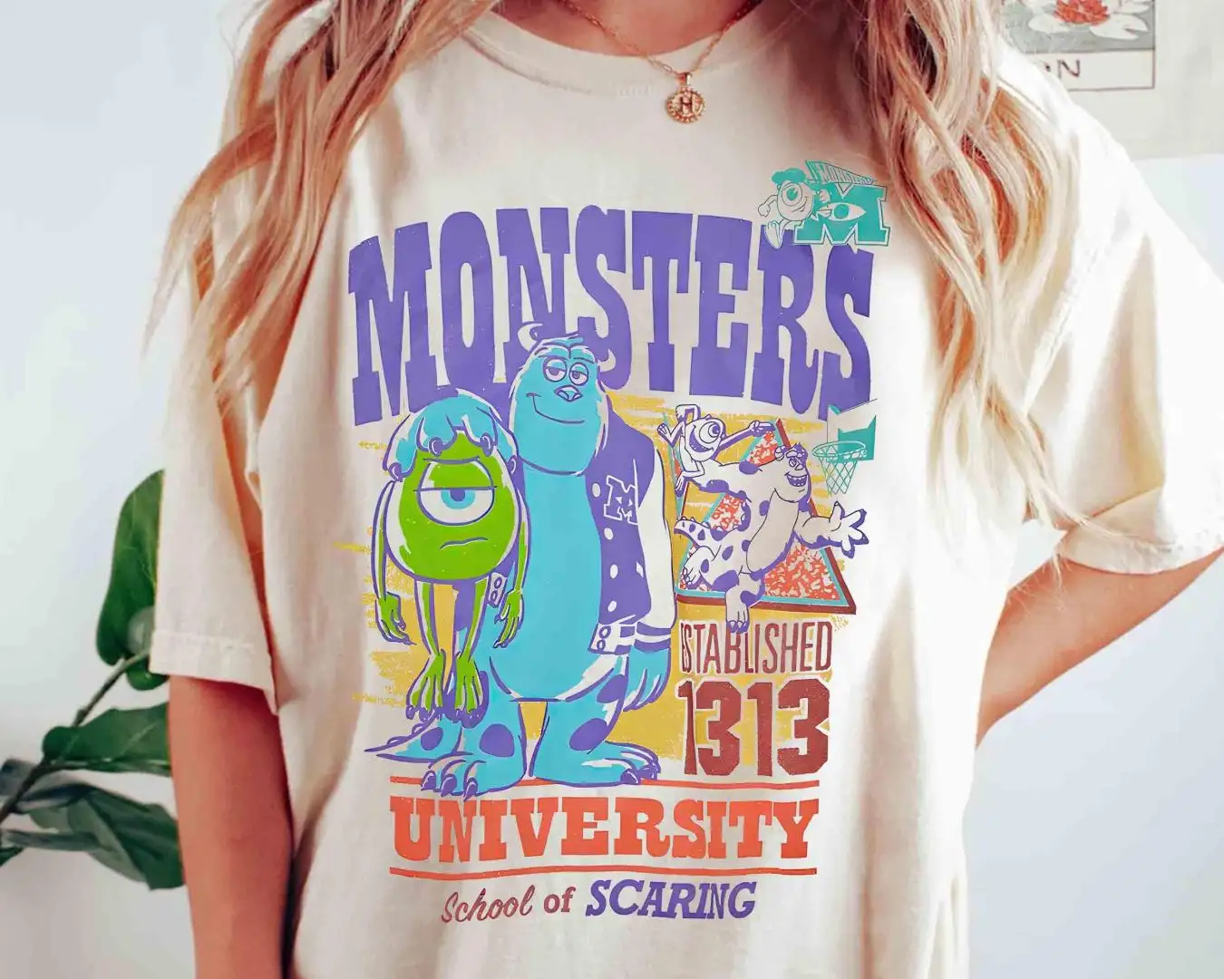 Monsters University Scary Shirt for Disneyland Family Trip