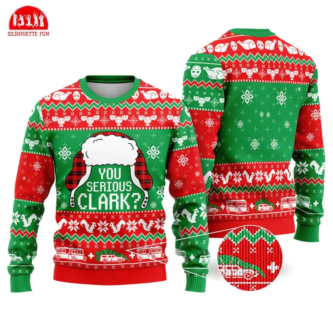 Clark Griswold Christmas Vacation Ugly Sweater Shirt