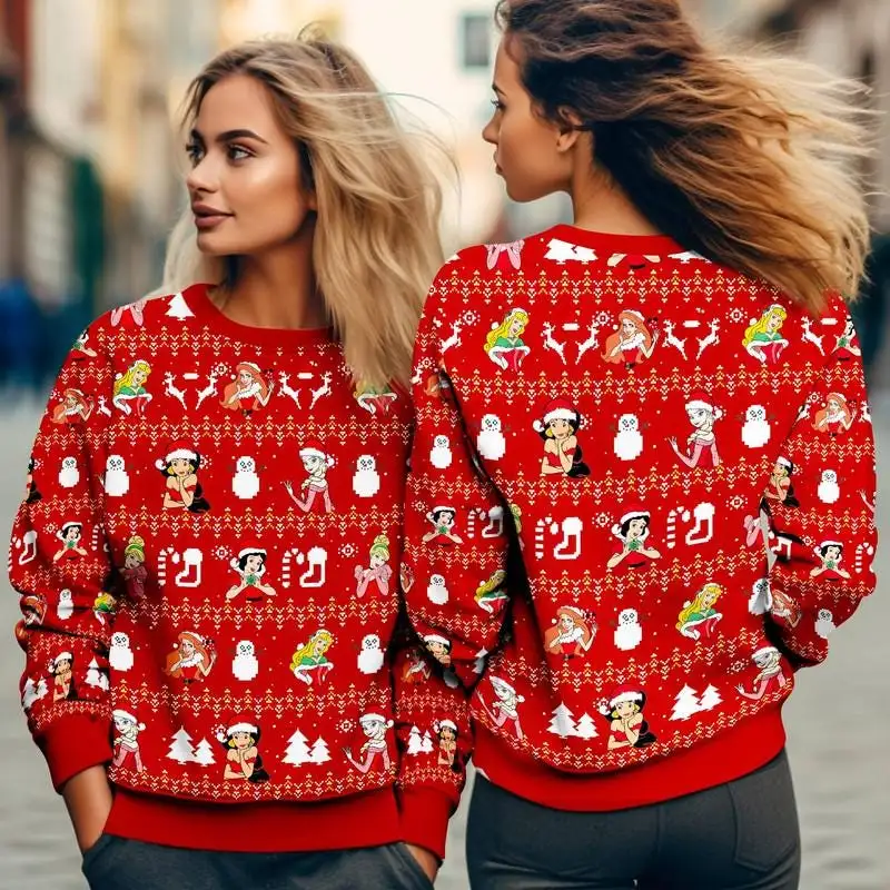 Disneyland Princess Christmas Shirt for Family Matching