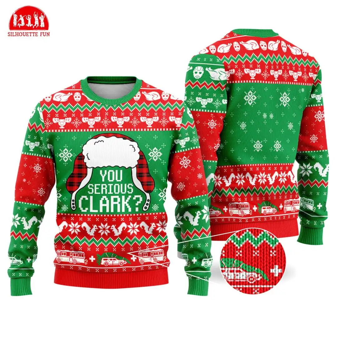 Clark Griswold Christmas Vacation Ugly Sweater Shirt