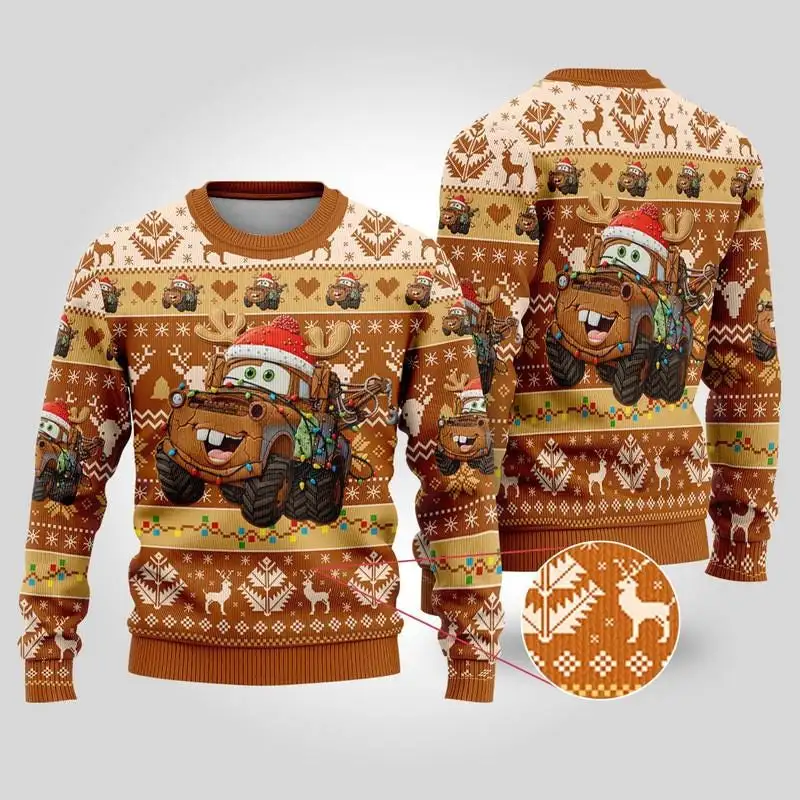 Disney Cars Gingerbread Christmas Shirt Family Matching