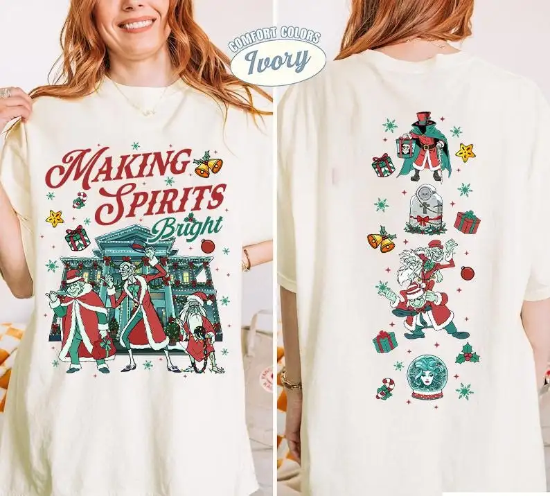 Disneyland Haunted Mansion Christmas Shirt for Family
