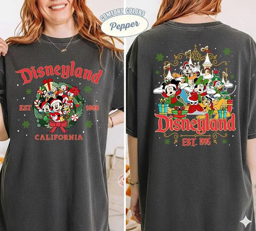 Disneyland Christmas Family Vacation Shirt