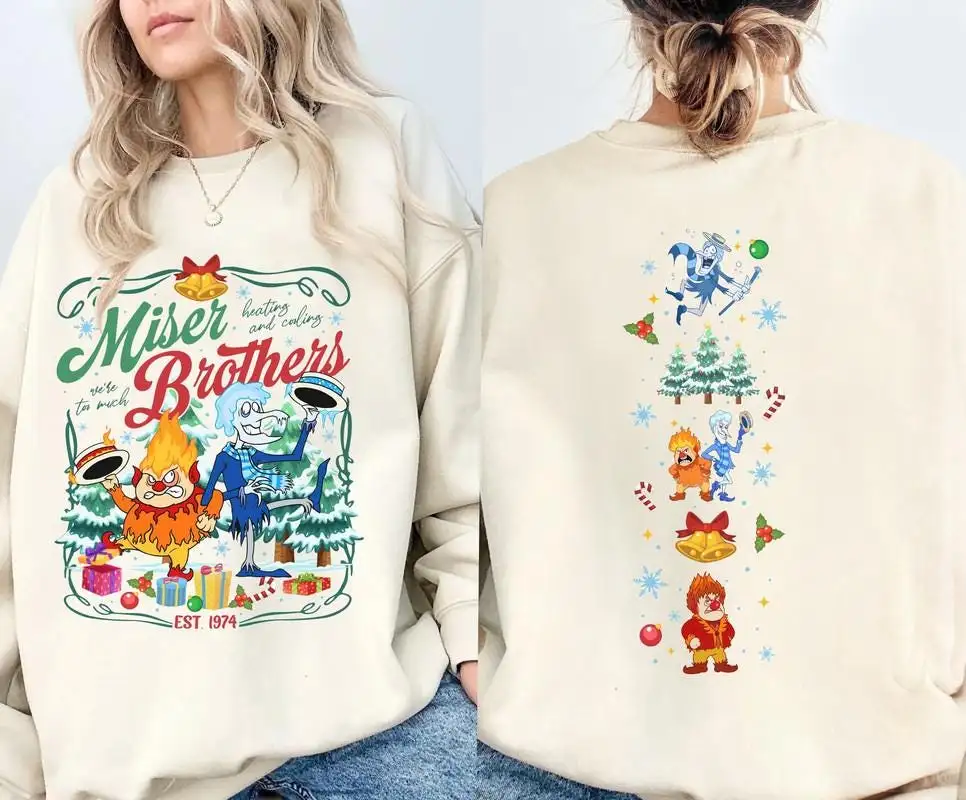Miser Brothers Christmas Shirt | Heat Miser Sweatshirt
