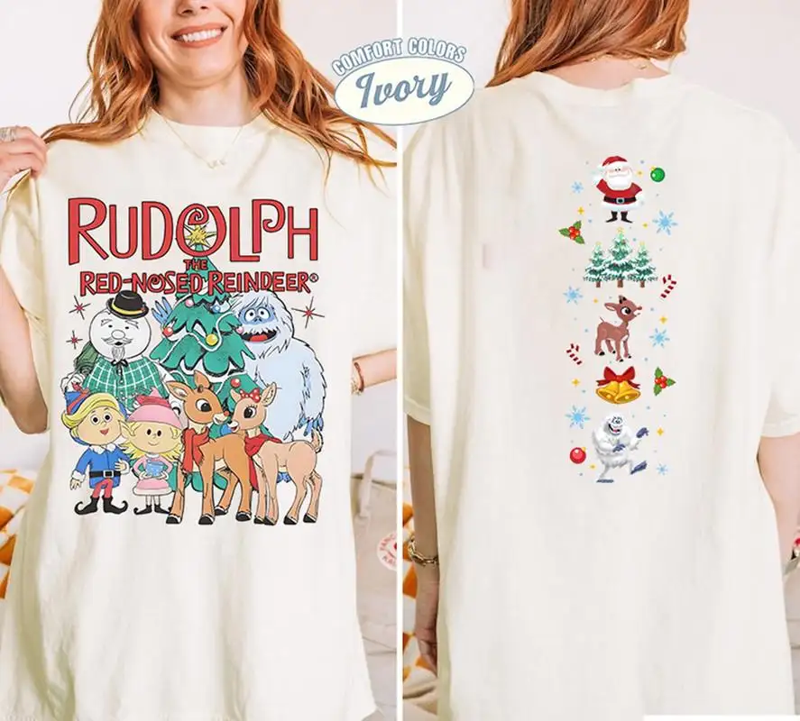 Comfort Colors Rudolph Misfit Toys Christmas Shirt