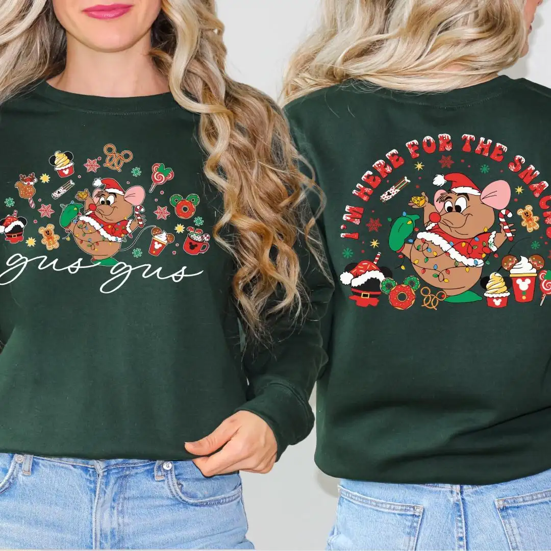 Disney Christmas Snacks Shirt for Women