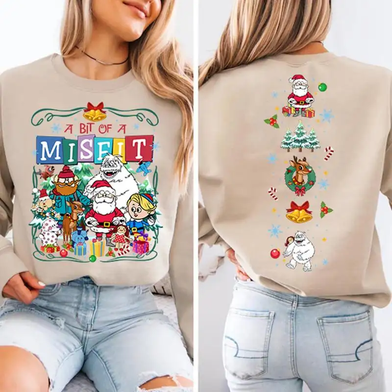Comfort Colors Misfit Toys Christmas Shirt for Adults