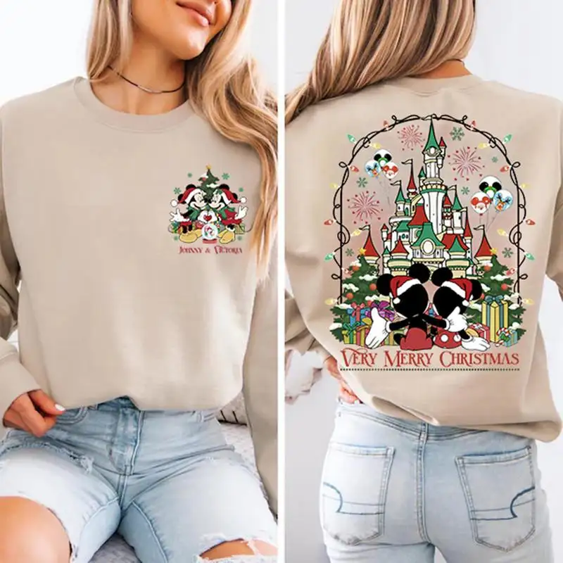Disneyland 2025 Couple Christmas Shirt
