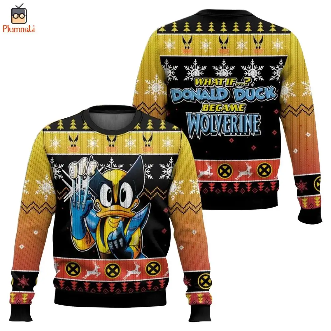 Disneyland Donald Ugly Christmas Shirt for Men