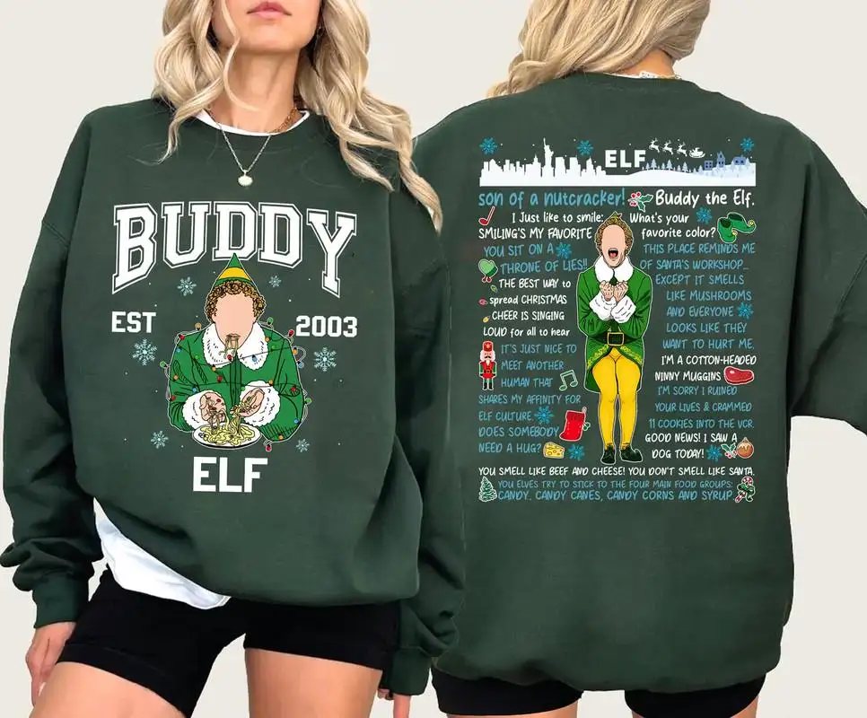 Buddy The Elf Christmas Movie Shirt