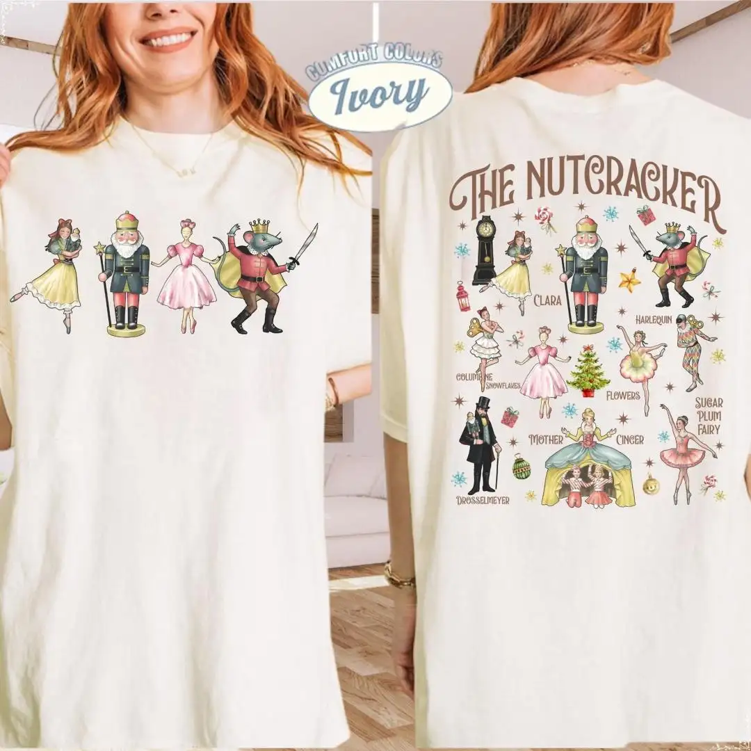 Nutcracker Ballet Christmas Shirt for Holiday Parties