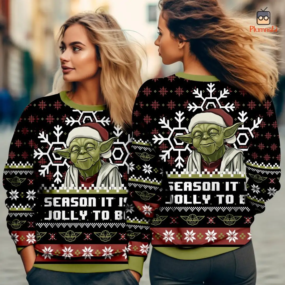 Star Wars Yoda Ugly Christmas Sweatshirt