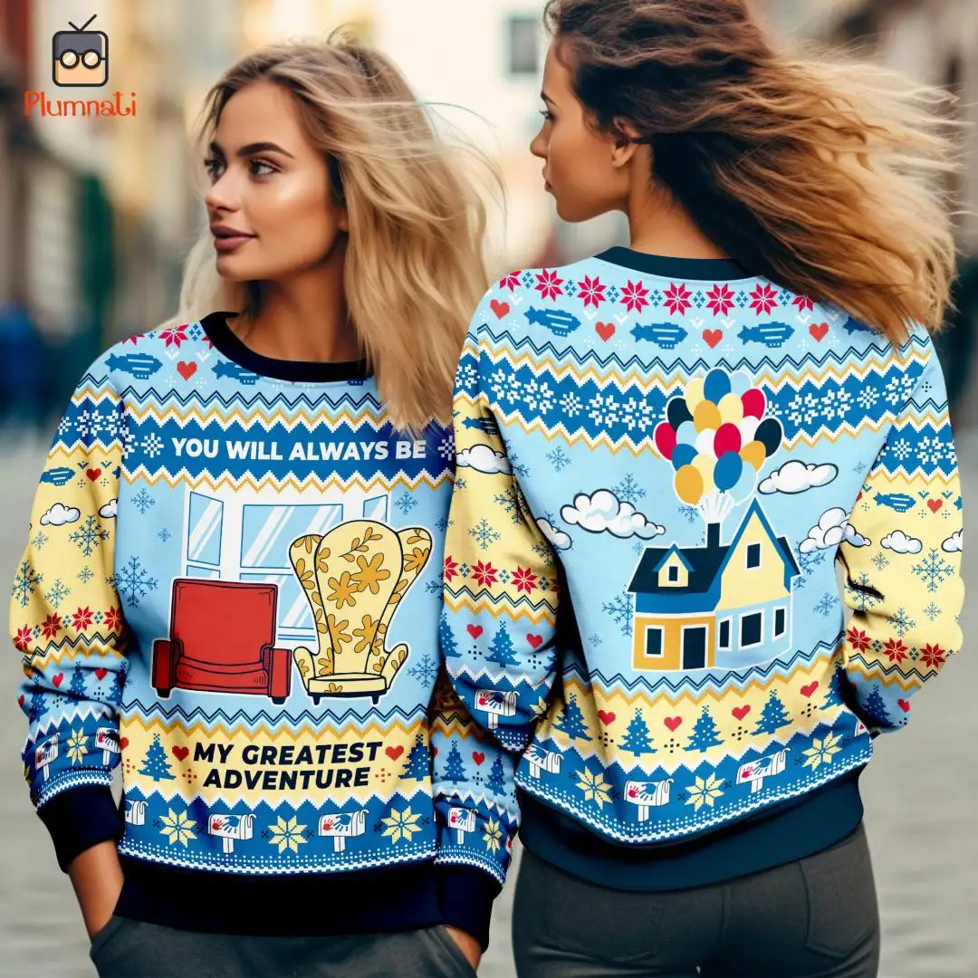 Disneyland Up Ugly Christmas Shirt