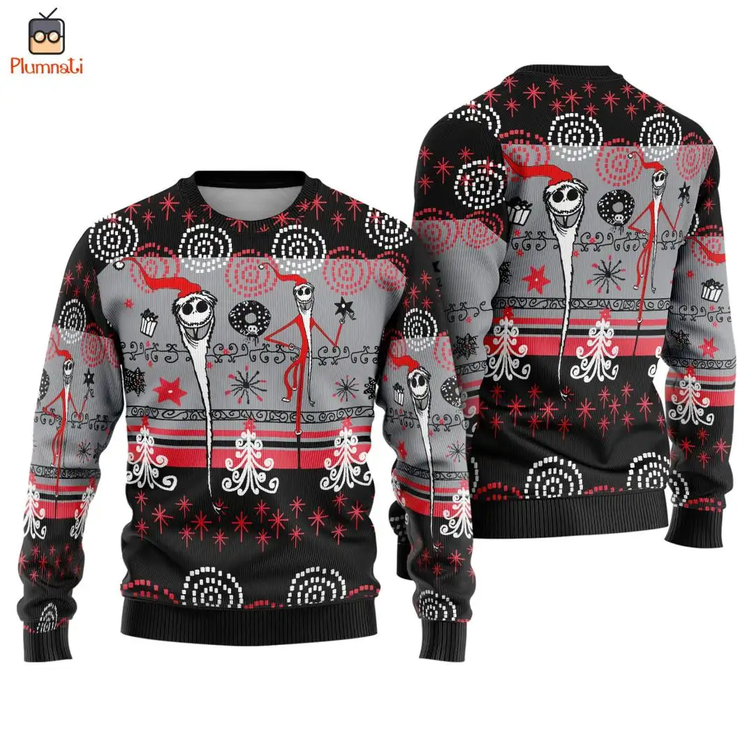 Jack Skellington Ugly Sweater Christmas Shirt