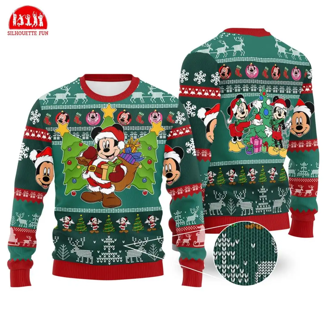 Disney Mickey Mouse Ugly Christmas Shirt