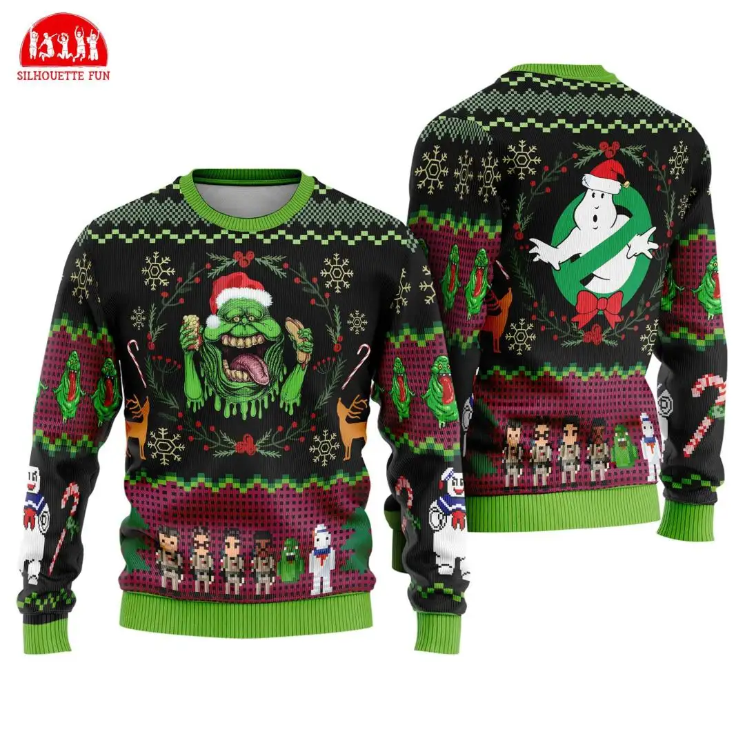 Ghostbusters Ugly Christmas Party Shirt