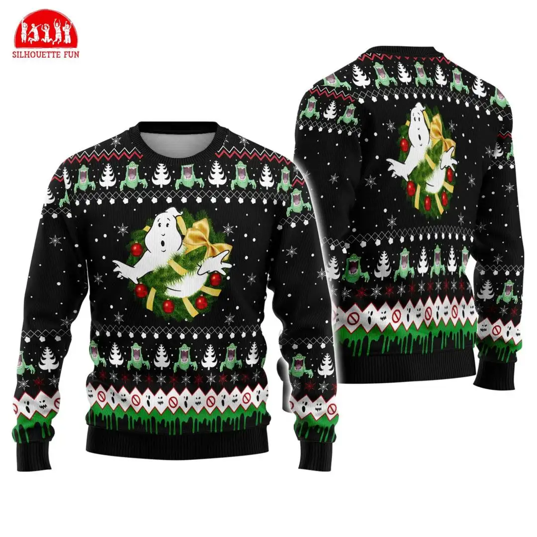 Ghostbusters Stay Puft Ugly Christmas Shirt Gift