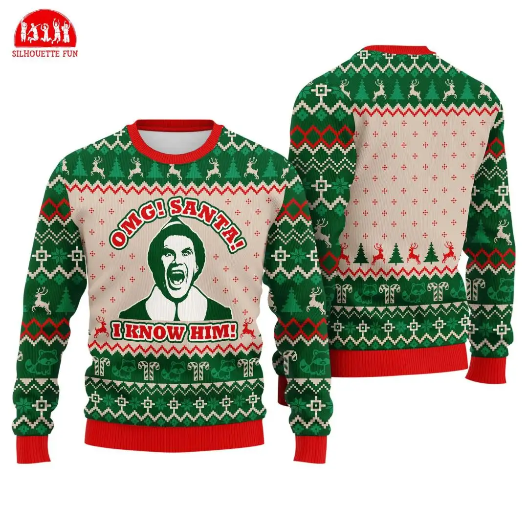 Buddy The Elf Ugly Christmas Shirt | Funny Holiday Movies