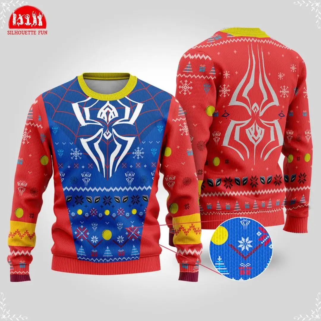 Spider-Man Ugly Christmas Shirt for Superhero Fans