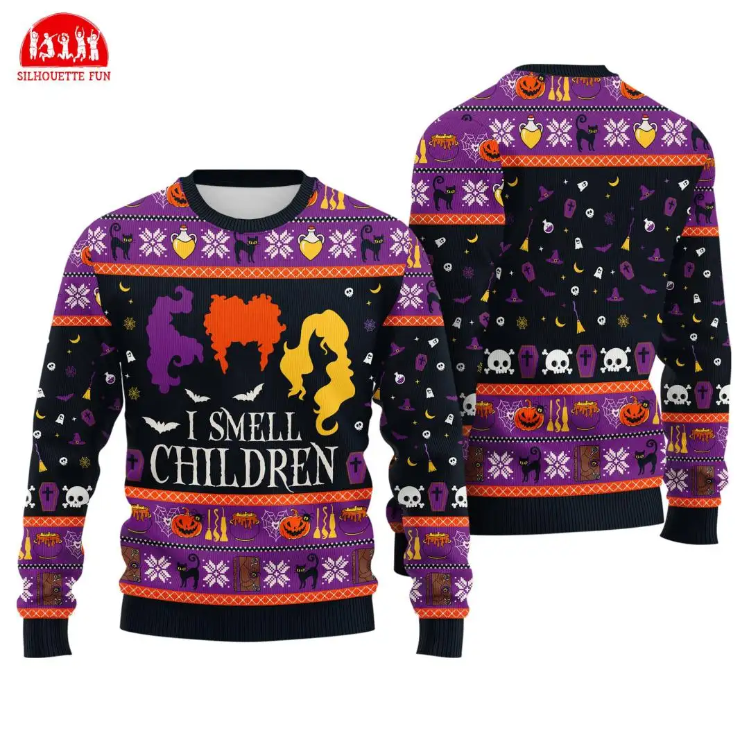 Hocus Pocus Christmas Shirt | Sanderson Sisters Ugly Sweater