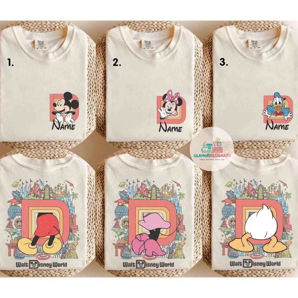 Vintage Disney World Shirt For Mickey And Friends