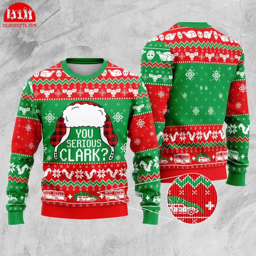 Clark Griswold Christmas Vacation Ugly Sweater Shirt