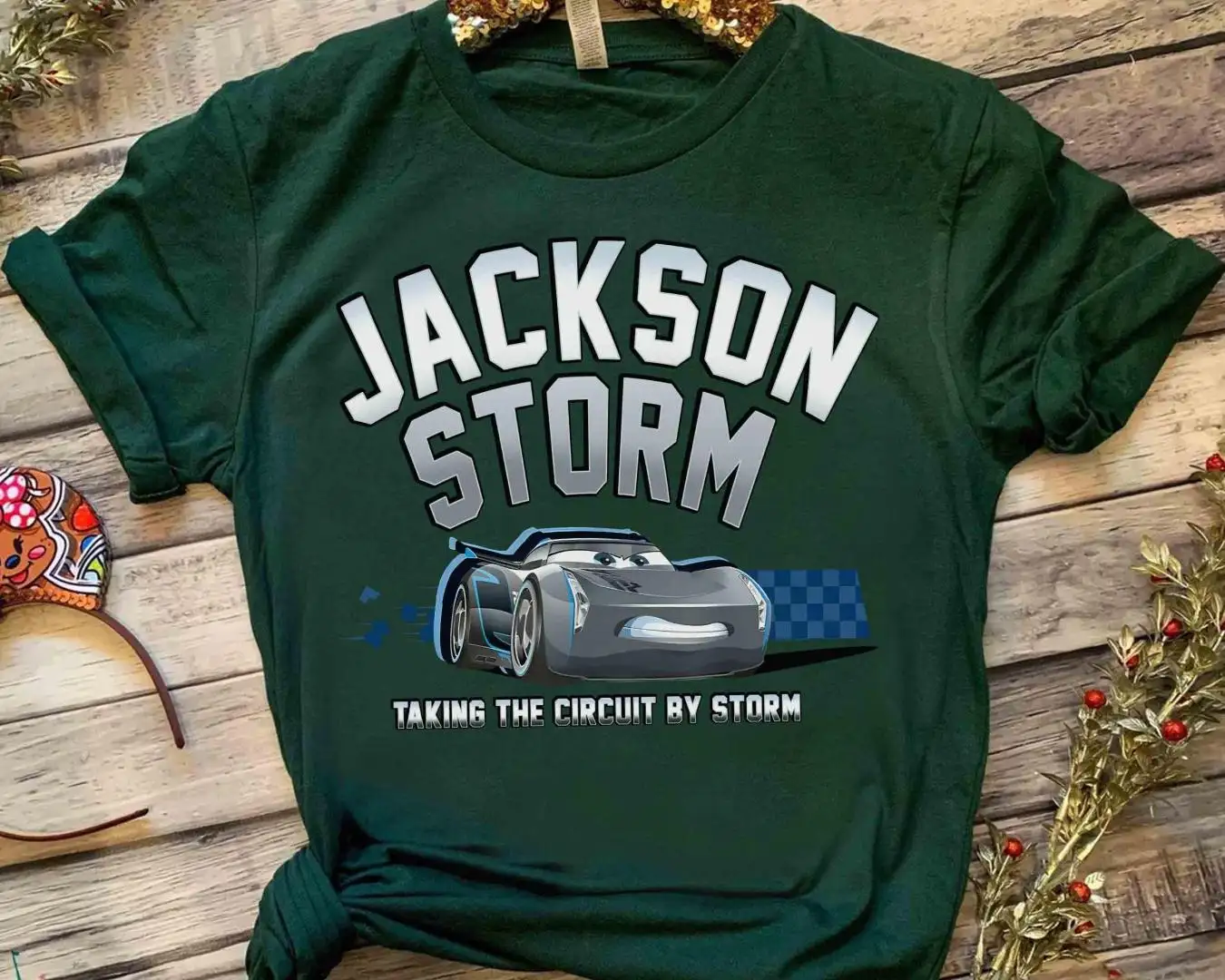 Disney Pixar Cars Jackson Storm Graphic Shirt for Family Vacation