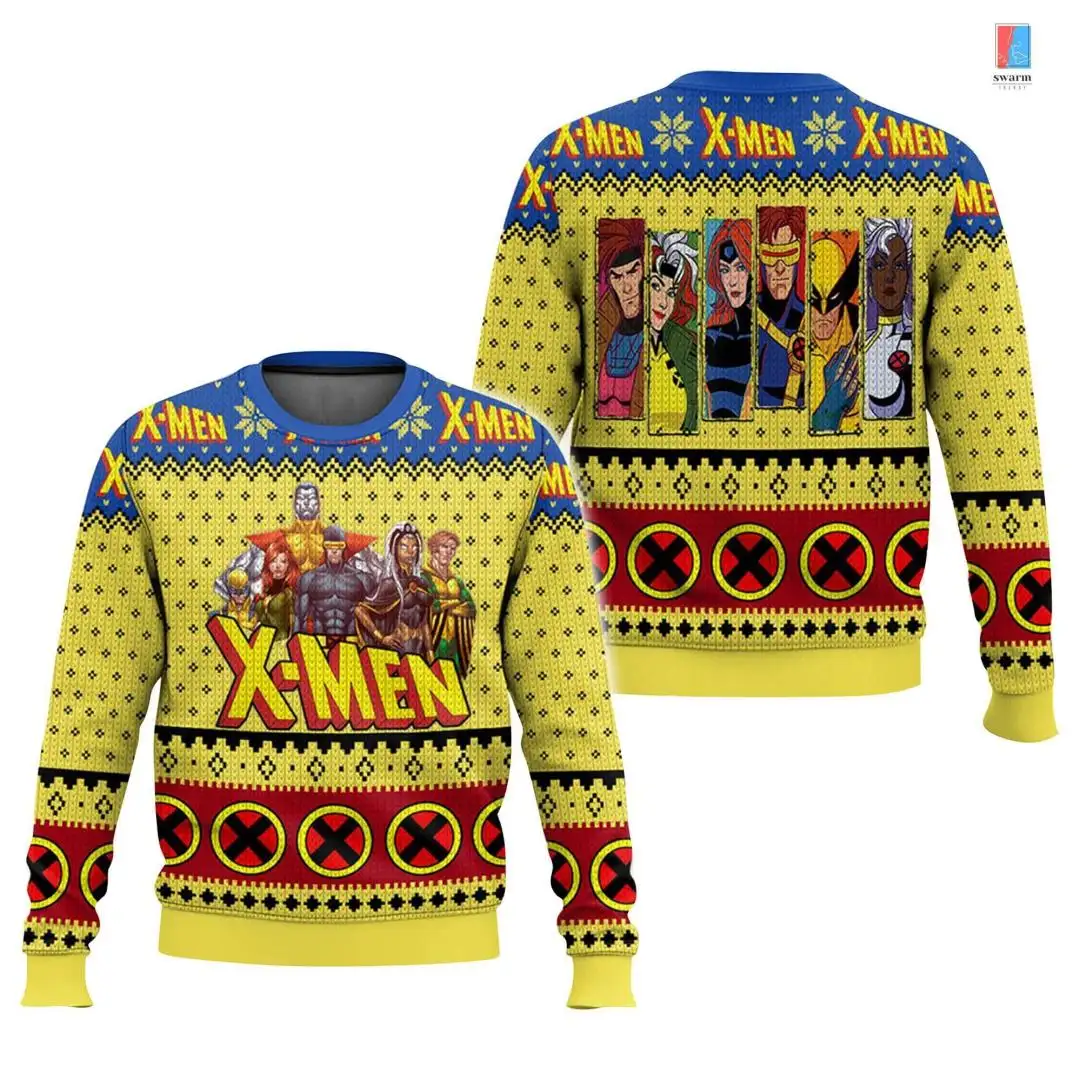 X-Men Ugly Christmas Sweater Shirt for Holiday Gifts