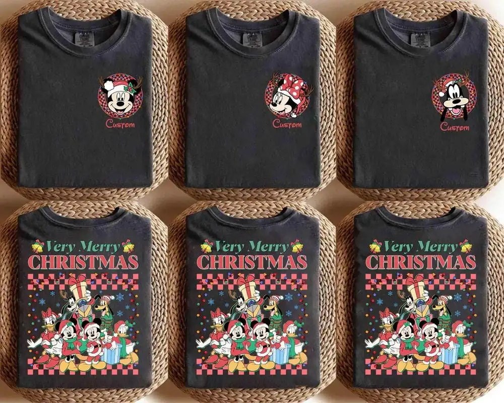 Disney Christmas Family Matching Shirt