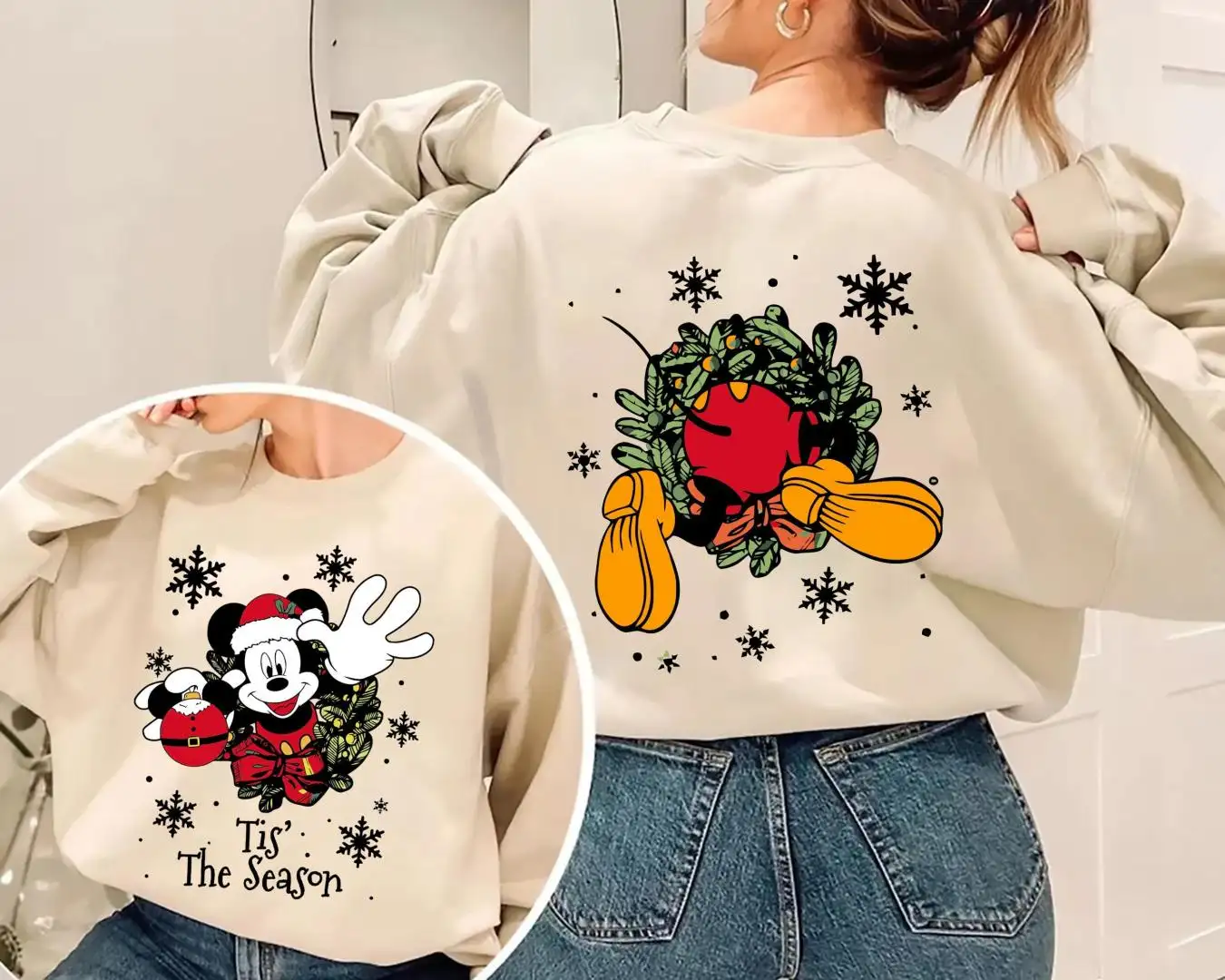 Disney Mickey Minnie Christmas Family Shirt