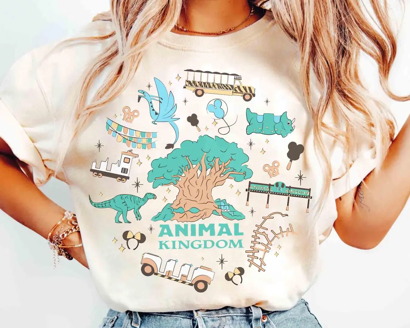 Vintage Disney Animal Kingdom 1998 Shirt For Family Vacation